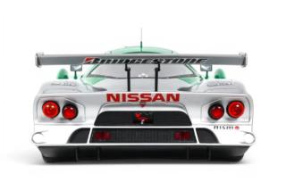 NISSAN R390 GT1 LE MANS 1998 GREEN 1998 GT Spirit 1:18 Resinemodell (Türen, Motorhaube... nicht zu öffnen!)