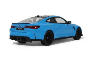 BMW M4 CS RIVIERA BLUE 2024 GT Spirit 1:18 Resinemodell (Türen, Motorhaube... nicht zu öffnen!)