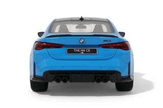 BMW M4 CS RIVIERA BLUE 2024 GT Spirit 1:18 Resinemodell (Türen, Motorhaube... nicht zu öffnen!)