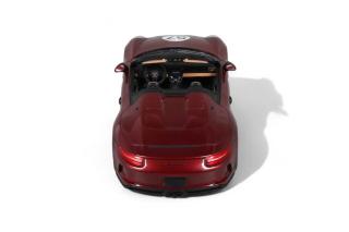 PORSCHE 911 [991.2] SPEEDSTER \"HERITAGE EDITION\" CHERRY METALLIC 2019 GT Spirit 1:18 Resinemodell (Türen, Motorhaube... nicht zu öffnen!)