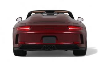 PORSCHE 911 [991.2] SPEEDSTER \"HERITAGE EDITION\" CHERRY METALLIC 2019 GT Spirit 1:18 Resinemodell (Türen, Motorhaube... nicht zu öffnen!)