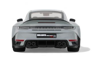 BRABUS 900 ROCKET-R (Porsche 911) NARDO GREY 2023 GT Spirit 1:18 Resinemodell (Türen, Motorhaube... nicht zu öffnen!)