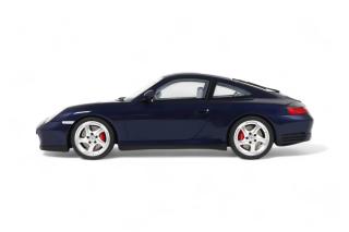 PORSCHE 911 [996.2] CARRERA 4S DARK BLUE 2002 GT Spirit 1:18 Resinemodell (Türen, Motorhaube... nicht zu öffnen!)