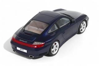 PORSCHE 911 [996.2] CARRERA 4S DARK BLUE 2002 GT Spirit 1:18 Resinemodell (Türen, Motorhaube... nicht zu öffnen!)