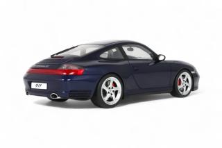 PORSCHE 911 [996.2] CARRERA 4S DARK BLUE 2002 GT Spirit 1:18 Resinemodell (Türen, Motorhaube... nicht zu öffnen!)