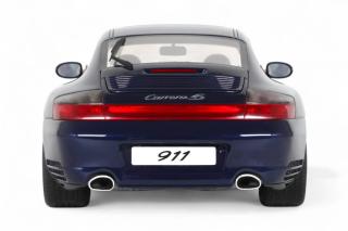 PORSCHE 911 [996.2] CARRERA 4S DARK BLUE 2002 GT Spirit 1:18 Resinemodell (Türen, Motorhaube... nicht zu öffnen!)