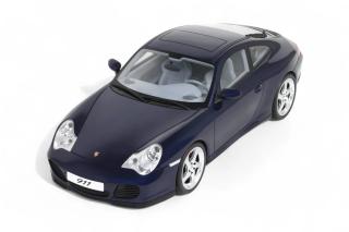 PORSCHE 911 [996.2] CARRERA 4S DARK BLUE 2002 GT Spirit 1:18 Resinemodell (Türen, Motorhaube... nicht zu öffnen!)