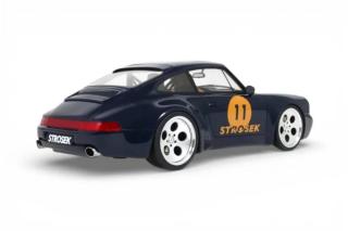 STROSEK MEGA 30 BLUE 2024 GT Spirit 1:18 Resinemodell (Türen, Motorhaube... nicht zu öffnen!)