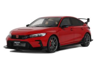 HONDA CIVIC TYPE R FL5 MUGEN RALLYE RED R513 2024 OttO mobile 1:18 Resinemodell (Türen, Motorhaube... nicht zu öffnen!)