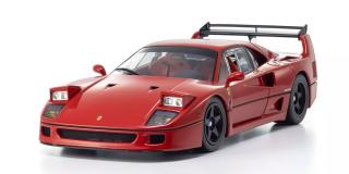 Ferrari F40 \"Light Weight\" mit rotem LM-Heckflügel Kyosho 1:18 Metallmodell