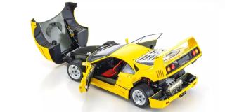 Ferrari F40 gelb Kyosho 1:18 Metallmodell