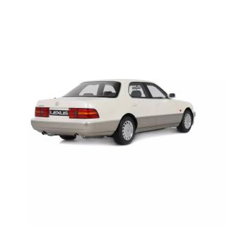 Lexus LS 400 Diamond White Pearl 051 1992 OttO mobile 1:18 Resinemodell (Türen, Motorhaube... nicht zu öffnen!)