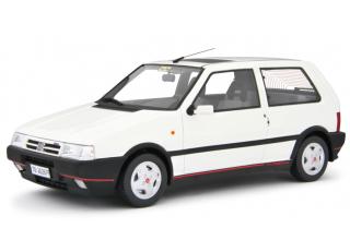 Fiat Uno Turbo i.e. 1.4 1990 BIANCO Laudoracing 1:18 Resinemodell (Türen, Motorhaube... nicht zu öffnen!)