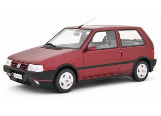 Fiat Uno Turbo i.e. 1.4 1990 ROSSO SHIRAZ Laudoracing 1:18 Resinemodell (Türen, Motorhaube... nicht zu öffnen!)