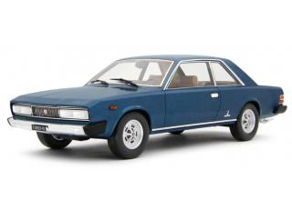 Fiat 130 Coupé 1971 Blu Met. Laudoracing 1:18 Resinemodell (Türen, Motorhaube... nicht zu öffnen!)
