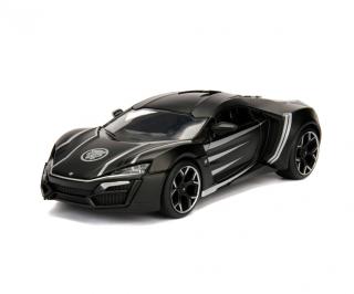 Marvel Avengers Black Panther & Lykan Hypersport Jada 1:24