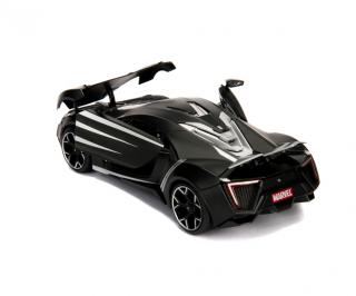 Marvel Avengers Black Panther & Lykan Hypersport Jada 1:24