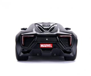 Marvel Avengers Black Panther & Lykan Hypersport Jada 1:24