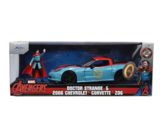 Marvel Doctor Strange & 2006 Chevrolet Corvette Z06 Jada 1:24