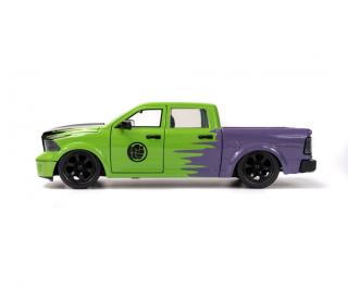 Marvel Avengers Hulk & 2014 Dodge Ram 1500 Jada 1:24