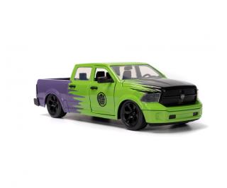 Marvel Avengers Hulk & 2014 Dodge Ram 1500 Jada 1:24