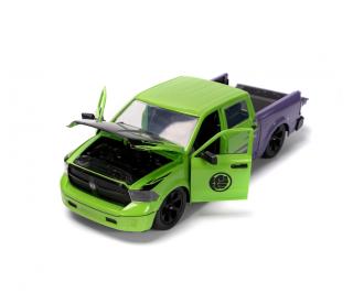 Marvel Avengers Hulk & 2014 Dodge Ram 1500 Jada 1:24