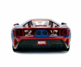 Marvel Spider-Man & 2017 Ford GT Jada 1:24
