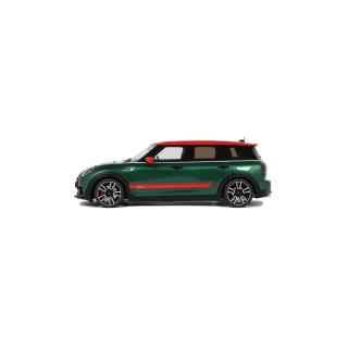 MINI CLUBMAN (F54) JCW BRITISH GREEN 2021 OttO mobile 1:18 Resinemodell (Türen, Motorhaube... nicht zu öffnen!)