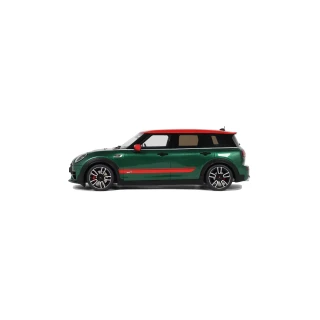 MINI CLUBMAN (F54) JCW BRITISH GREEN 2021 OttO mobile 1:18 Resinemodell (Türen, Motorhaube... nicht zu öffnen!)