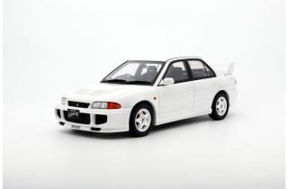 MITSUBISHI LANCER EVO III WHITE 1995 OttO mobile 1:18 Resinemodell (Türen, Motorhaube... nicht zu öffnen!)