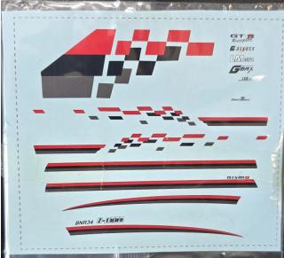 Nissan Skyline GT-R (BNR34) with NISMO Parts – 1999 Silver (Nismo Z-Tune Decals liegen bei!) S1804312 Solido 1:18 Metallmodell