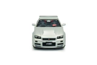 Nissan Skyline GT-R (BNR34) with NISMO Parts – 1999 Silver S1804312 Solido 1:18 Metallmodell