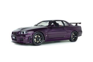 Nissan Skyline GT-R (BNR34) Z-TUNE – midnight purple – 1999 S1804311 Solido 1:18 Metallmodell