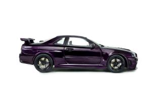 Nissan Skyline GT-R (BNR34) Z-TUNE – midnight purple – 1999 S1804311 Solido 1:18 Metallmodell