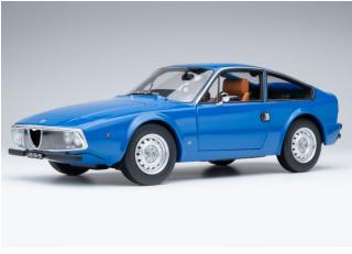 Alfa Romeo Junior Zagato 1969 - Blu Medio Limitiert auf 1000 Stück Norev 1:18 Metallmodell 2 Türen, Motorhaube und Kofferraum zu öffnen!