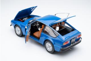 Alfa Romeo Junior Zagato 1969 - Blu Medio Limitiert auf 1000 Stück Norev 1:18 Metallmodell 2 Türen, Motorhaube und Kofferraum zu öffnen!