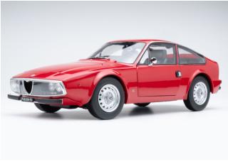 Alfa Romeo Junior Zagato 1969 - Rosso Zagato Limitiert auf 1000 Stück Norev 1:18 Metallmodell 2 Türen, Motorhaube und Kofferraum zu öffnen!