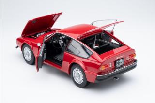 Alfa Romeo Junior Zagato 1969 - Rosso Zagato Limitiert auf 1000 Stück Norev 1:18 Metallmodell 2 Türen, Motorhaube und Kofferraum zu öffnen!