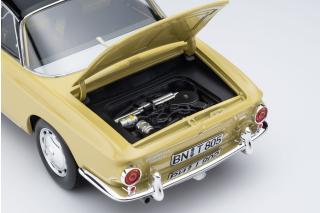 Volkswagen Karmann Ghia Typ 34 Manila yellow / black top \"Limited 1000 pieces\" - Sticker on the box Norev 1:18 Metallmodell 2 Türen, Kofferraum und Motorhaube  zu öffnen!