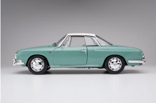 Volkswagen Karmann Ghia Typ 34 Pacific green / white roof Limitiert auf 1000 Stück Norev 1:18 Metallmodell 2 Türen, Motorhaube und Kofferraum zu öffnen!