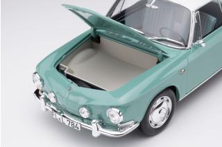 Volkswagen Karmann Ghia Typ 34 Pacific green / white roof Limitiert auf 1000 Stück Norev 1:18 Metallmodell 2 Türen, Motorhaube und Kofferraum zu öffnen!