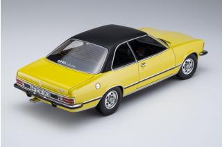 Opel Commodore B GS/E Coupé 1975 - brillant yellow Touring Modelcars 1:18 Metallmodell 2 Türen, Motorhaube und Kofferraum zu öffnen!