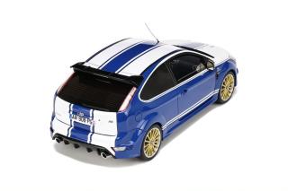 Ford Focus MK2 RS Le Mans Blue 2010 OttO mobile 1:18 Resinemodell (Türen, Motorhaube... nicht zu öffnen!)