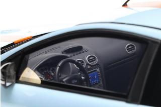 Ford Focus MK2 RS Le Mans Orange 2010 OttO mobile 1:18 Resinemodell (Türen, Motorhaube... nicht zu öffnen!)