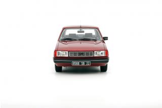 Peugeot 305 GTX 1985 rot Rouge Plaisir  OttO mobile 1:18 Resinemodell (Türen, Motorhaube... nicht zu öffnen!)