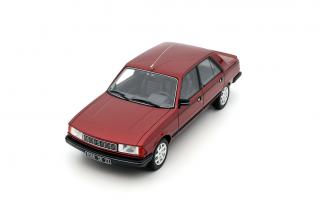 Peugeot 305 GTX 1985 rot Rouge Plaisir  OttO mobile 1:18 Resinemodell (Türen, Motorhaube... nicht zu öffnen!)