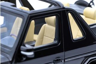 Mercedes-Benz G500 Convertible 2007 Obsidian Black Metallic OttO mobile 1:18 Resinemodell (Türen, Motorhaube... nicht zu öffnen!)