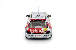 Renault Clio Maxi Kit Car WHITE B. MUNSTER YPRES RALLYE 1995 OttO mobile 1:18 Resinemodell (Türen, Motorhaube... nicht zu öffnen!)