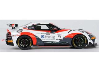 TOYOTA SUPRA GT4 WHITE E.CHELI/E.JOULIÉ FFSA GT4 CHAMPIONSHIP 2023 OttO mobile 1:18 Resinemodell (Türen, Motorhaube... nicht zu öffnen!)