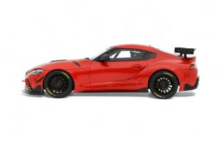 TOYOTA SUPRA GT4 100 EDITION PLASMA ORANGE 2023  OttO mobile 1:18 Resinemodell (Türen, Motorhaube... nicht zu öffnen!)